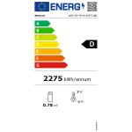 Mobile Preview: Marecos Kühlschrank Softline Edelstahl 700 Liter GN 2/1 Glastür