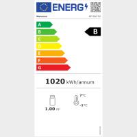 Mobile Preview: Marecos Kühlschrank GN 2/1 Weiß mit Glasstür