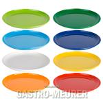 Kinderzeug Teller flach 24 cm / Mittagsteller 8-Farben Polycarbonat (PC)