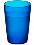 Trinkbecher 0,25 l blau-frosted