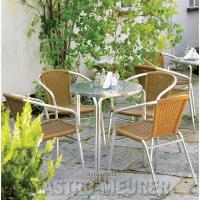 Mobile Preview: Bolero Bistrotisch rund 60 cm Aluminium