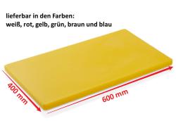 Mobile Preview: Schneidbrett 60 x 40 x 2 cm 6 Farben