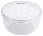 Mehrweg-Suppenbehälter 400 ml, Ø 11 cm H 6 cm, mit Deckel, weiß