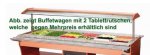 Mobile Preview: Bartscher Buffetwagen warm 6 x GN 1/1