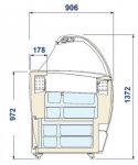 Mobile Preview: NordCap Speiseeisvitrine Isabella LX 10