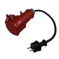 CEE-Adapter 5-polig 400 V auf 240 V 16A